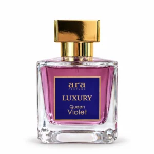ادکلن لاکچری آرا مدل کوئین ویولت Queen Violet حجم ۱۰۰ میلی‌لیتر