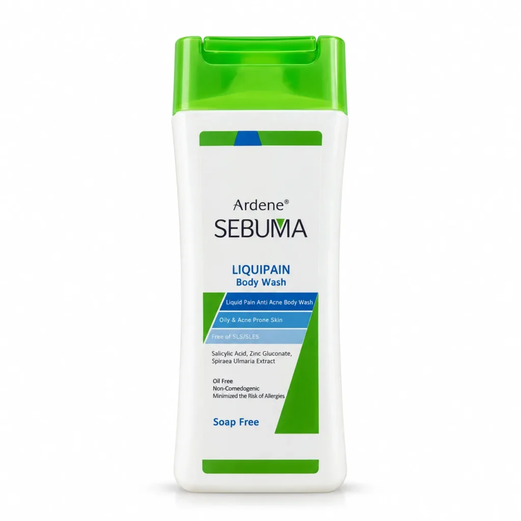 مایع شوینده غیرصابونی بدن آردن سبوما مدل Liquipain