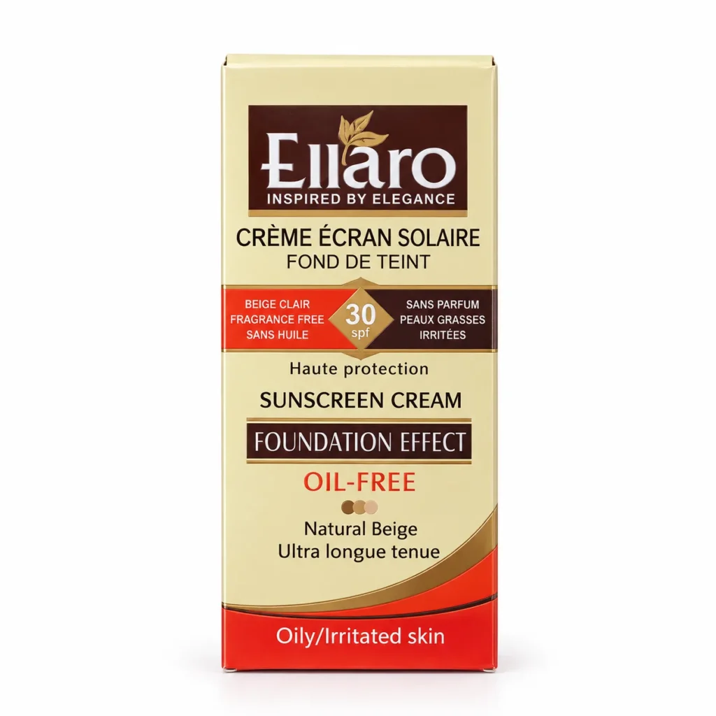 کرم ضد آفتاب فاقد چربی رنگی الارو SPF 30
