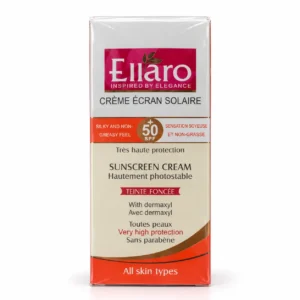 کرم ضد آفتاب رنگی الارو SPF50+ مناسب انواع پوست