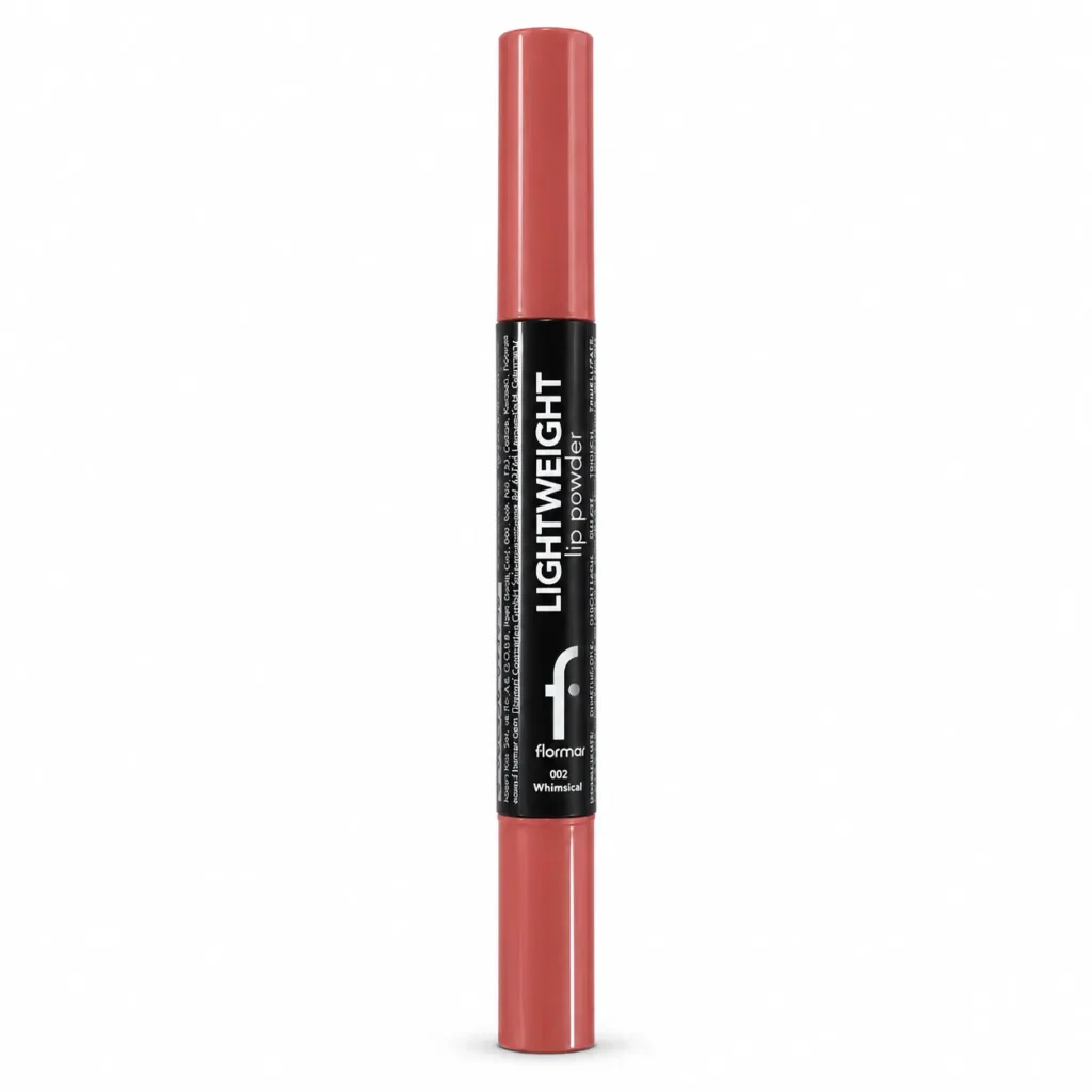 رژ لب پودری پد دار لایت ویت فلورمار Flormar Lightweight Lip Powder