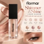 سایه چشم مایع شیمِر اند شاین فلورمار Flormar Shimmer & Shine - تصویر 2