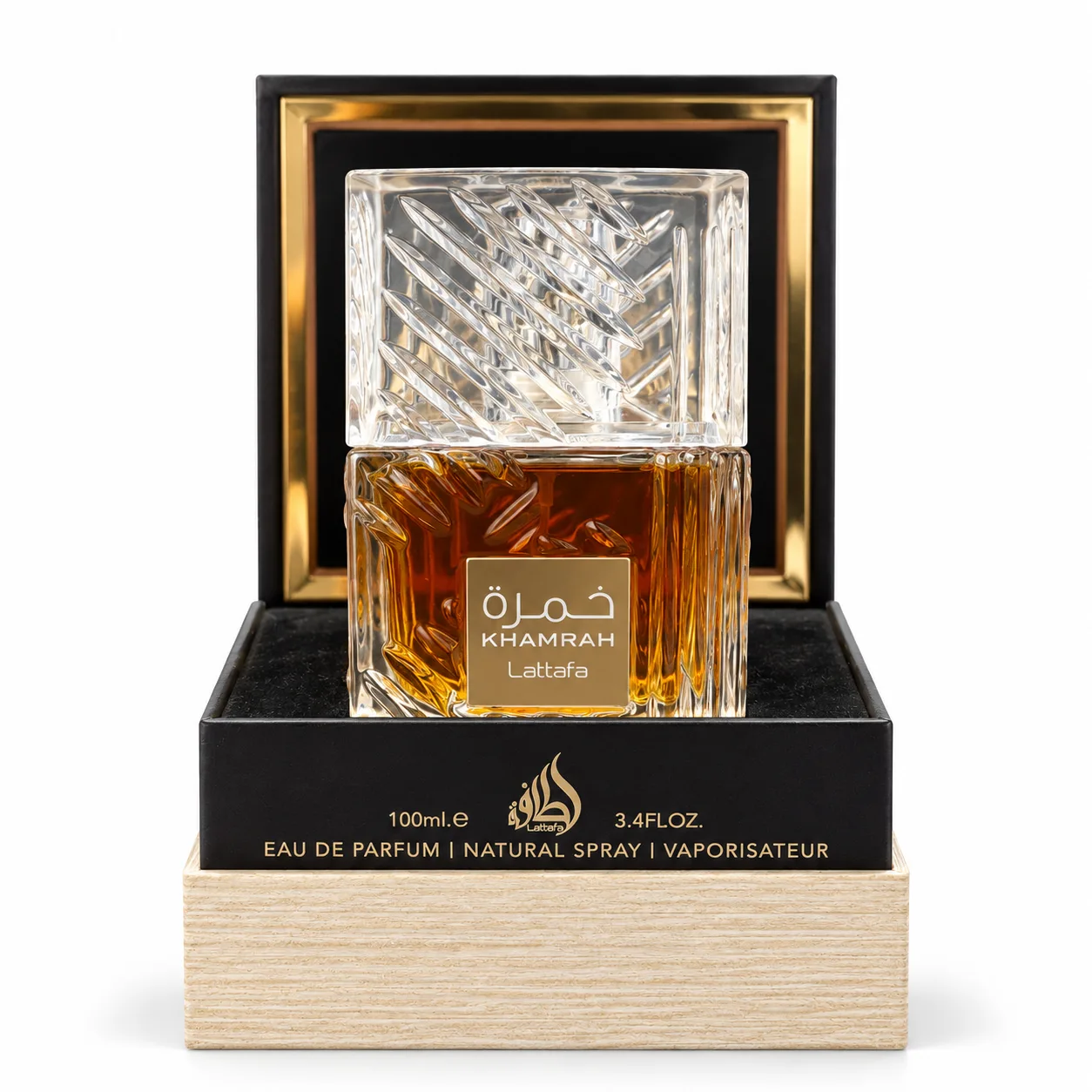 lattafa-khamrah-perfume-100ml ادکلن لطافه مدل خمره Khamrah حجم ۱۰۰ میلیلیتر